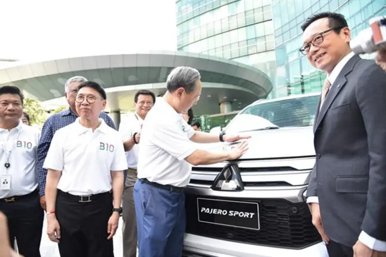 มิตซูบิชิ มอเตอร์ส ประเทศไทย ร่วมส่งเสริมการใช้น้ำมันดีเซล บี10