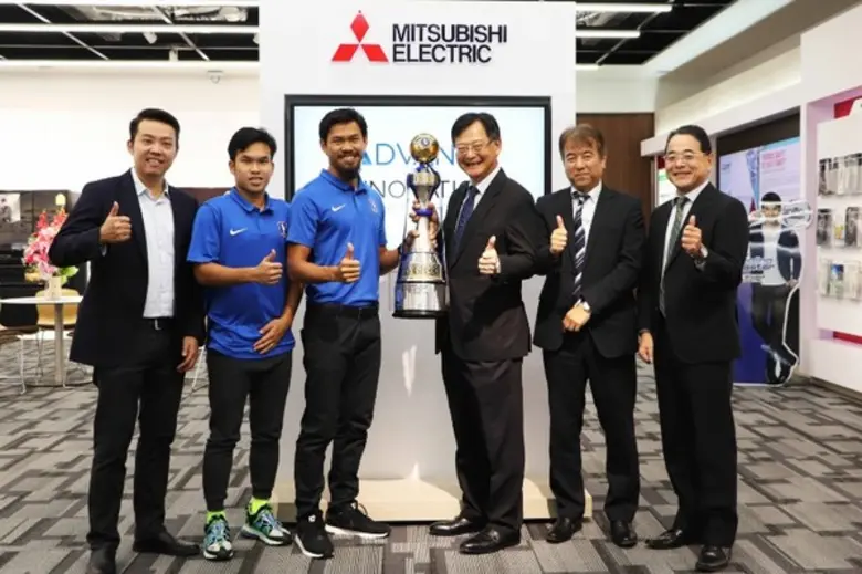 ภาพข่าว: มิตซูบิชิ อีเล็คทริค ร่วมสัมผัสถ้วยแชมป์ไทยลีก 2 ฤดูกาล 2019