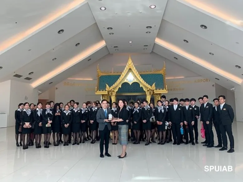 เปิดโลกการเรียนรู้อุตสาหกรรมการบิน กับเด็กอินเตอร์ การบินนานาชาติศรีปทุม @สนามบินสุวรรณภูมิ