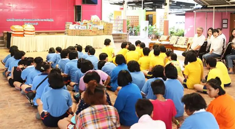 ชมรมจิตสาธารณะ ซีพี ออลล์ เติมรักบ้านเด็กอ่อน 2562