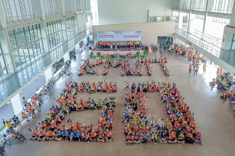จักรยานประเพณี มจธ.บางมด – บางขุนเทียน ครั้งที่ 7 มีนักปั่นเข้าร่วมกว่า 3 พันคน