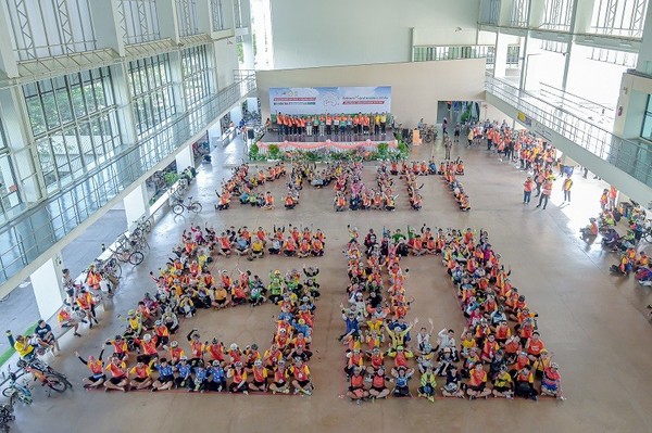 จักรยานประเพณี มจธ.บางมด – บางขุนเทียน ครั้งที่ 7 มีนักปั่นเข้าร่วมกว่า 3 พันคน