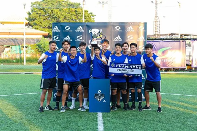 'กรุงเทพคริสเตียนวิทยาลัย A’ คว้าแชมป์เรียบ! ศึกดวลแข้ง 'Supersports Seven A Side supported by adidas’