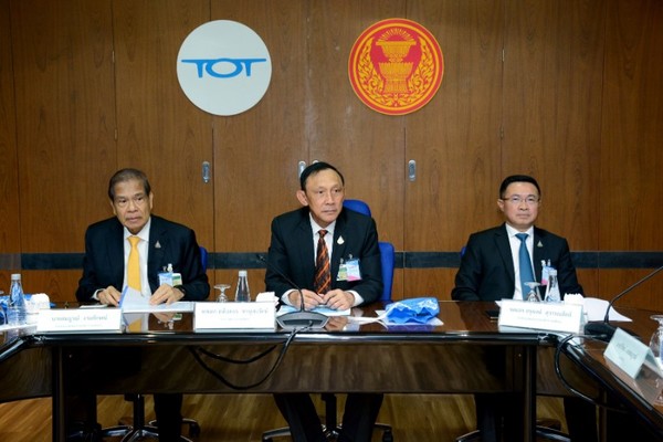 ทีโอที ต้อนรับพลเอก อนันตพรฯ ประธานพร้อมคณะกรรมาธิการการเทคโนโลยีสารสนเทศฯ วุฒิสภา ในโอกาสรับฟังแลกเปลี่ยนข้อคิดโครงการเน็ตประชารัฐ