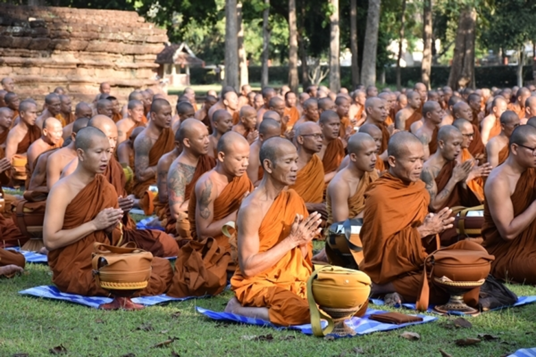 สำนักงานพัฒนาฝีมือแรงงานกำแพงเพชร ร่วมโครงการจาริกธุดงค์เผยแพร่ธรรมเฉลิมพระเกียรติฯ ประจำปี 2562-2563