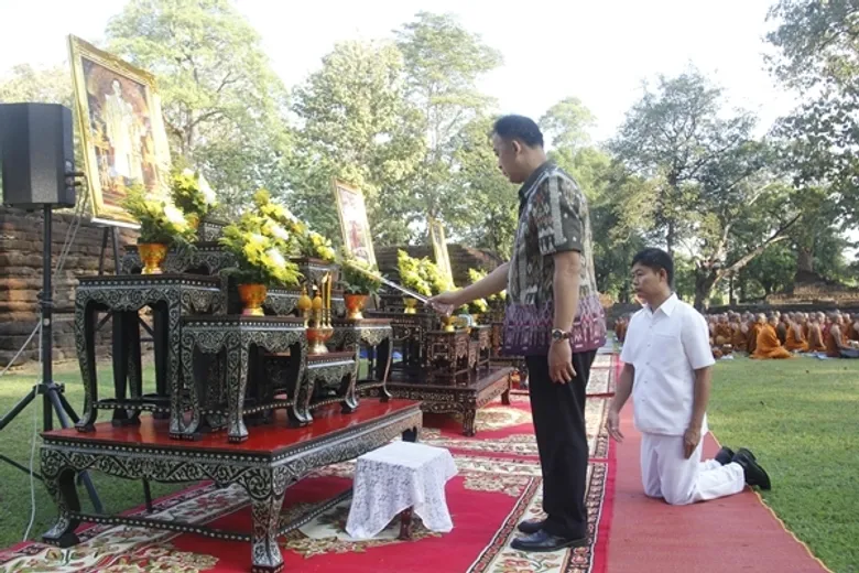 สำนักงานพัฒนาฝีมือแรงงานกำแพงเพชร ร่วมโครงการจาริกธุดงค์เผยแพร่ธรรมเฉลิมพระเกียรติฯ ประจำปี 2562-2563