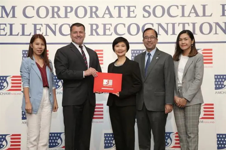 ภาพข่าว: ทีซีซีเทคคว้า ACE Certificate of Recognition เวที AMCHAM CSR Excellence Recognition Award 2019