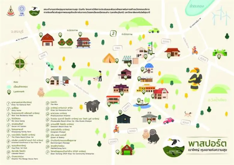 โครงการ Passport "เขาใหญ่หุบเขาแห่งความสุข Khao Yai The Valley of Happiness"