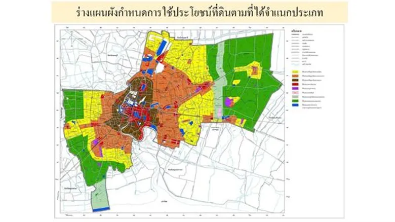 ปรับลดพื้นที่สีเขียวลายในร่างผังเมือง กทม. ลดความแออัด ไม่ขัดขวางการพัฒนาเมือง