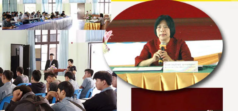 สพร. 7 อุบลฯ จัดฝึกอบรมนิสัยอุตสาหกรรมให้กับผู้เข้ารับการฝึกหลักสูตรฝึกเตรียมเข้าทำงาน รุ่นที่ 41 (1/2563)