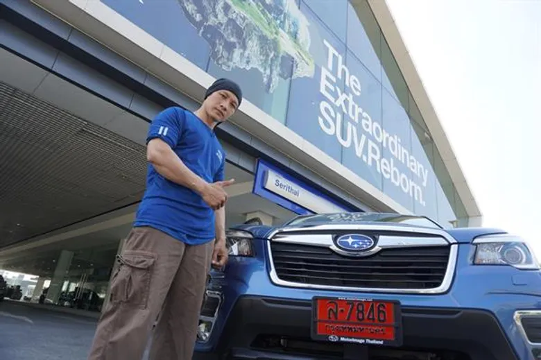 ซูบารุมอบรางวัลคนอึด The All-New Forester 2.0i-L แก่แชมป์ “The Last Palm Standing – Mediacorp Subaru Car Challenge” 'ศิริพงษ์ ทุษดี'