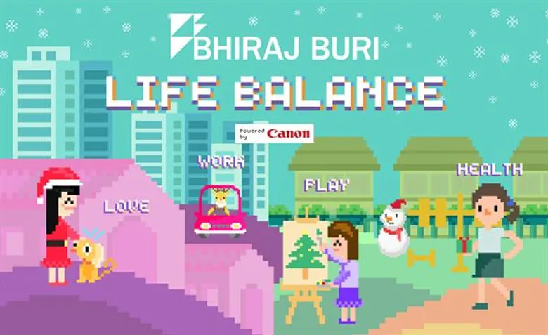ภิรัชบุรี ตั้งเครื่องเล่นอินเตอร์แอคทีฟ ส่งเสริมแนวคิด Work-Life Balance เพื่อคนทำงานในอาคารภิรัชทาวเวอร์ฯ และ UBCII