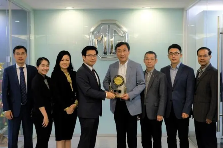 บริษัท เอสเอไอซี มอเตอร์-ซีพี จำกัด และบร...