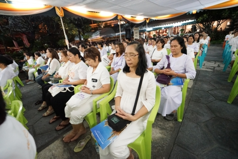 เคาท์ดาวน์ ดาวดึงส์ สวดมนต์ข้ามปี ณ พิพิธภัณฑ์ช้างเอราวัณ