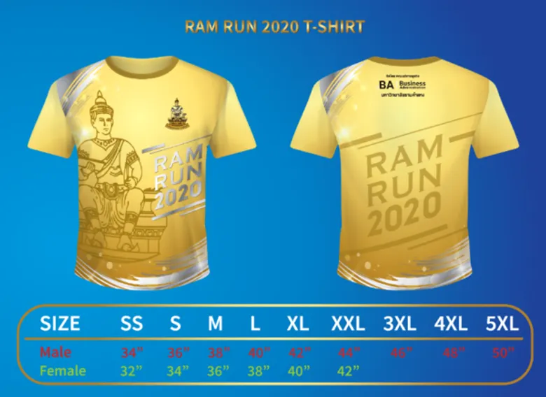 งานวิ่ง "RAM RUN 2020" จัดโดยคณะบริหารธุรกิจ มหาวิทยาลัยรามคำแหง ??