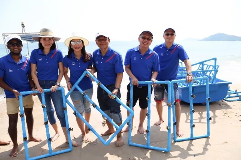 “AXA Hearts in Action: พลังใจแอกซ่า ร่วมปลูกปะการัง ฟื้นฟูชายฝั่งแสมสาร” กิจกรรมปลูกฝังจิตสำนึกรักษ์สิ่งแวดล้อมโดยแอกซ่าประกันภัย