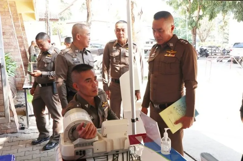 โรงพยาบาลลานนา ร่วมงานรณรงค์ “สถานีตำรวจปลอดบุหรี่”ตำรวจภูธรภาค 5