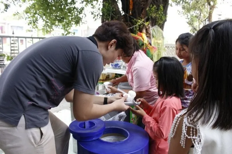 ม.ศรีปทุม เดินหน้าจิตอาสา ทำความดีตามรอยเท้าพ่อ ส่งมอบความสุข เด็กๆชุมชนริมคลองบางบัว เนื่องในวันเด็กแห่งชาติ”63