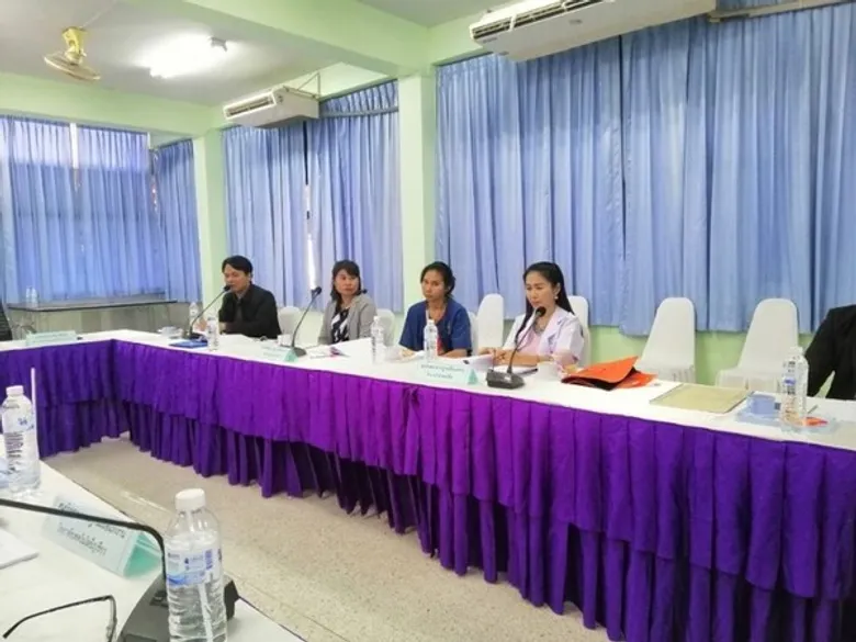 ภาพข่าว: สนพ.ชัยภูมิ จัดประชุมชี้แจงระบบประกันคุณภาพการทดสอบมาตรฐานฝีมือแรงงานแห่งชาติ