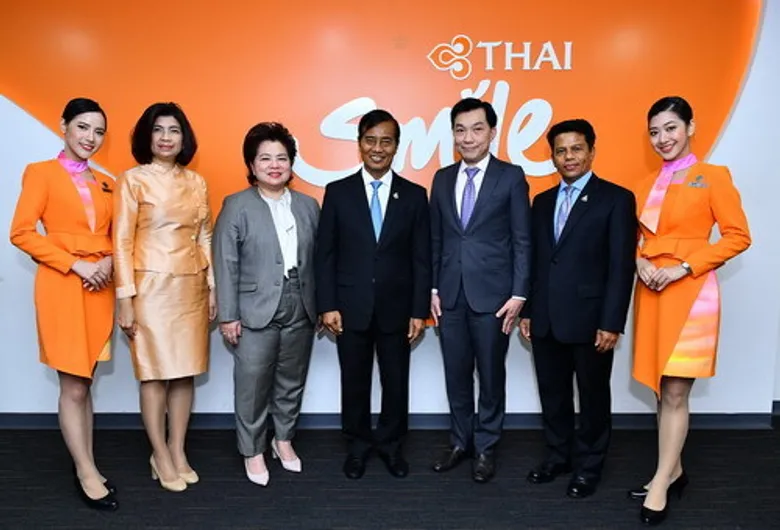 ไทยสมายล์ ขานรับนโยบายคมนาคม “เชื่อมไทย เชื่อมโลก” ส่งกลยุทธ์ผนึกกำลังการบินไทย สร้างโครงข่ายการบินและการตลาดแข็งแกร่งร่วมกัน