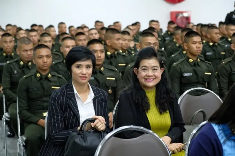 ม.ศรีปทุม เข้าร่วมแสดงความยินดีและร่วมบริ...