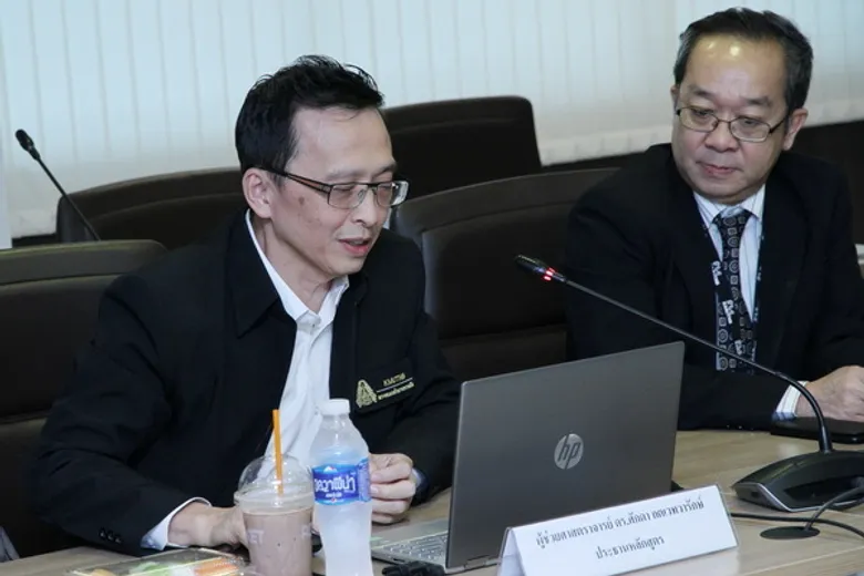 คณะครุฯ มจพ. ประชุมร่วมกับคณะอนุกรรมการพิจารณารับรองปริญญาฯ สาขาวิศวกรรมโยธา จากสภาวิศวกร