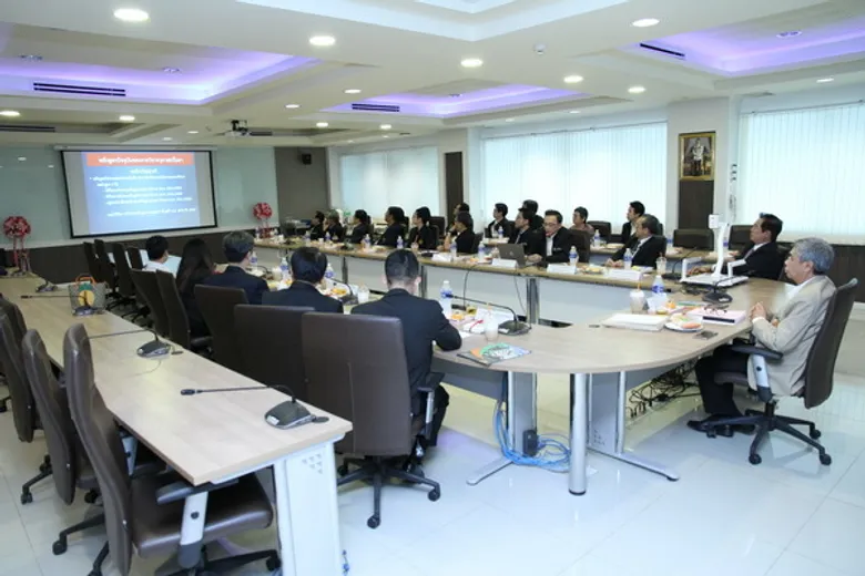 คณะครุฯ มจพ. ประชุมร่วมกับคณะอนุกรรมการพิจารณารับรองปริญญาฯ สาขาวิศวกรรมโยธา จากสภาวิศวกร