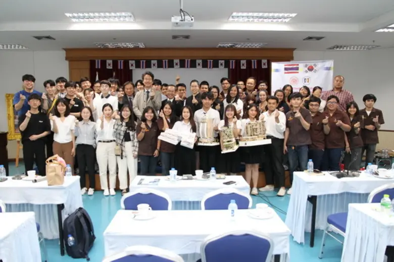 HKNU จากเกาหลี ร่วมแลกเปลี่ยนผลงานวิจัยและสิ่งประดิษฐ์ ณ มจพ.