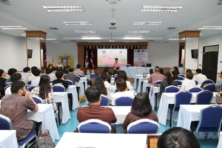 HKNU จากเกาหลี ร่วมแลกเปลี่ยนผลงานวิจัยและสิ่งประดิษฐ์ ณ มจพ.