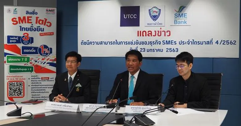 ผลสำรวจ ม.หอการค้า ชี้เอสเอ็มอีเชื่อสถานการณ์ธุรกิจ Q1/63 ปรับดีขึ้น เผยลูกค้า SME D Bank ขีดความสามารถแข่งขันแกร่งกว่าค่าเฉลี่ย