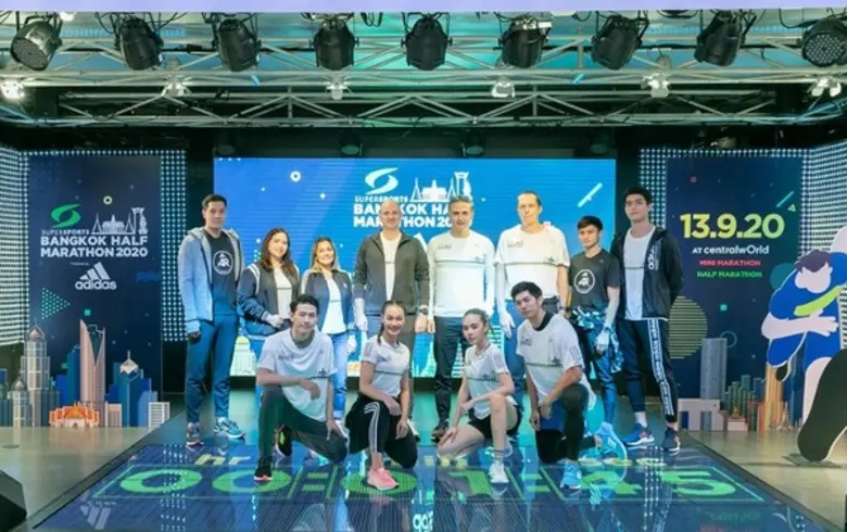 จอส ตุลยเทพร่วมงาน แถลงข่าวจัดงาน Supersports Bangkok Half Marathon 2020