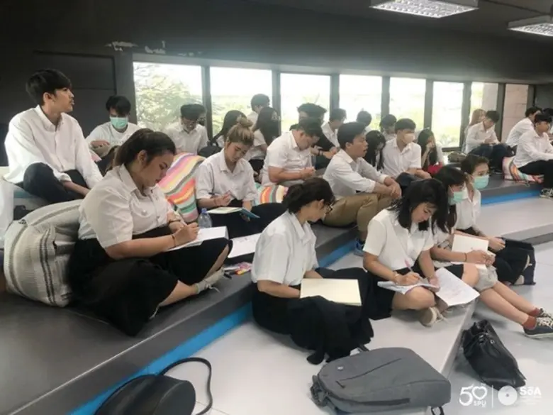 เด็กสถาปัตย์ ม.ศรีปทุม เรียนกับตัวจริง ประสบการณ์จริง “การออกแบบโรงพยาบาล”