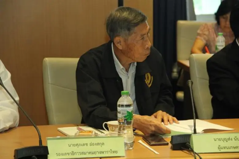 กนย. ตั้งคณะทำงานฯ ร่วมศึกษาแนวทางการจัดการสวนยางอย่างยั่งยืน มุ่งพัฒนาคุณภาพ ขยายตลาด เพิ่มมูลค่า และรายได้อย่างยั่งยืน