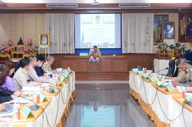 รมช.กระทรวงเกษตรฯ ร่วมประชุมส่วนราชการในสังกัดกระทรวงเกษตรฯ เพื่อติดตามความก้าวหน้า พร้อมแก้ไขปัญหาภัยแล้ง