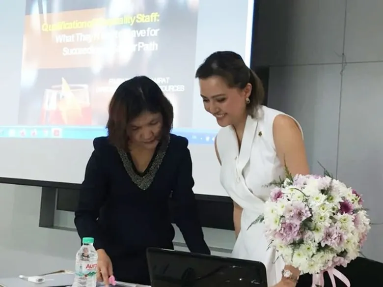 เติมความรู้! เด็กเรือสำราญ ม.ศรีปทุม ปูทางสู่โอกาสในการทำงานด้านอุตสาหกรรมบริการ