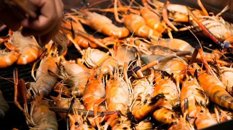 PRAWNS ON PARADE
