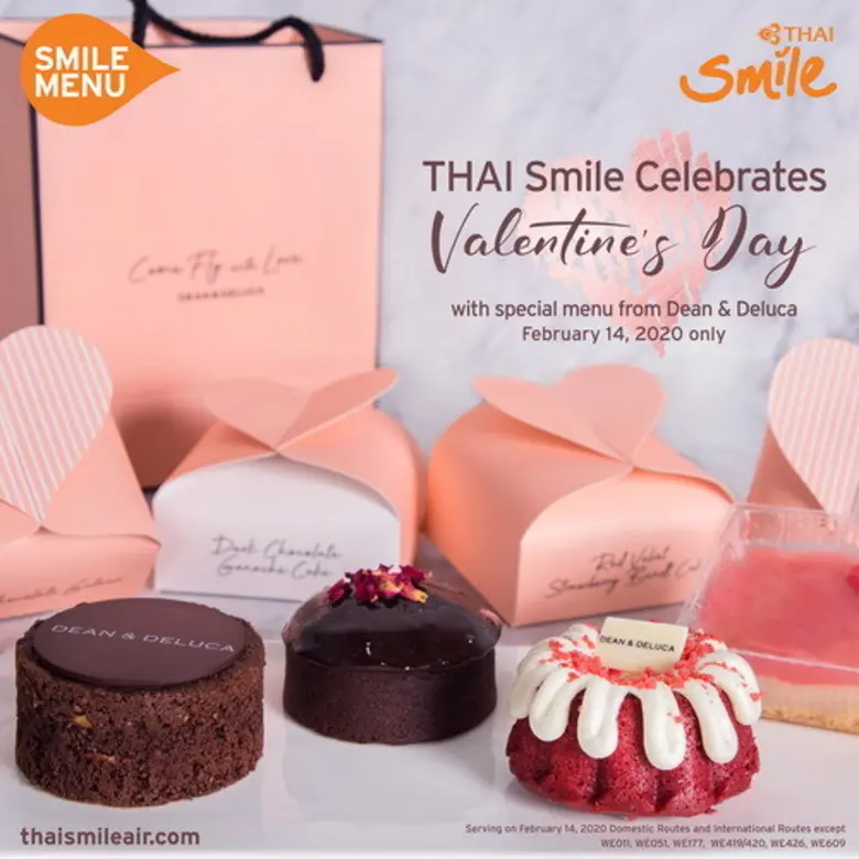 THAI Smile celebrates Valentine’s Day with the special menu