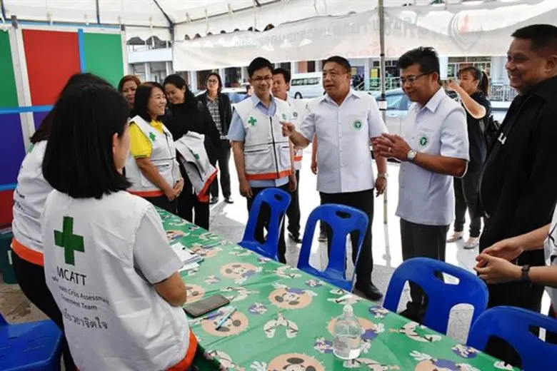 กรมสุขภาพจิต จัดทีมเอ็มแคท เยียวยาใจเหตุกราดยิงที่โคราชเต็มพิกัดพบมีความเครียดระดับสูง 91 คน