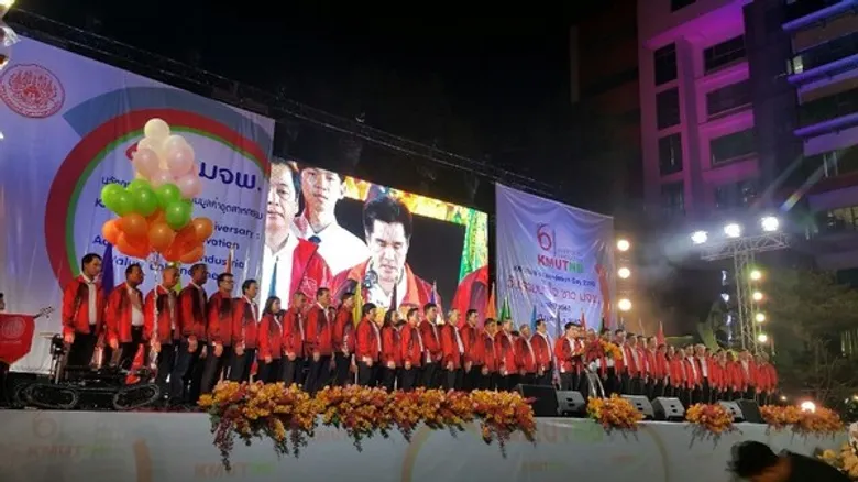 เดินเรื่องด้วยภาพงานวันรวมน้ำใจ “61 ปี มจพ. นวัตกรรมก้าวหน้า เพิ่มมูลค่าอุตสาหกรรม”