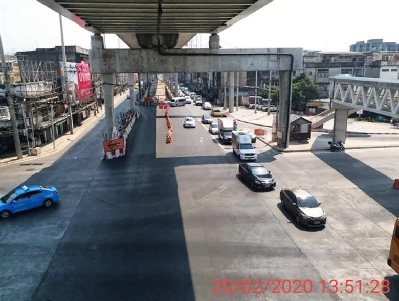 คืบหน้าโครงการก่อสร้างทางลอดถนนจรัญสนิทวงศ์กับถนนพรานนก (แยกไฟฉาย)