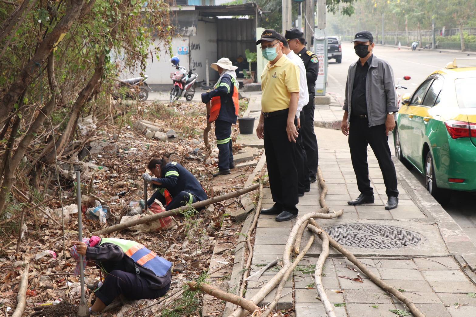 เขตดอนเมืองกวดขันป้องกันการลักลอบเผาขยะ