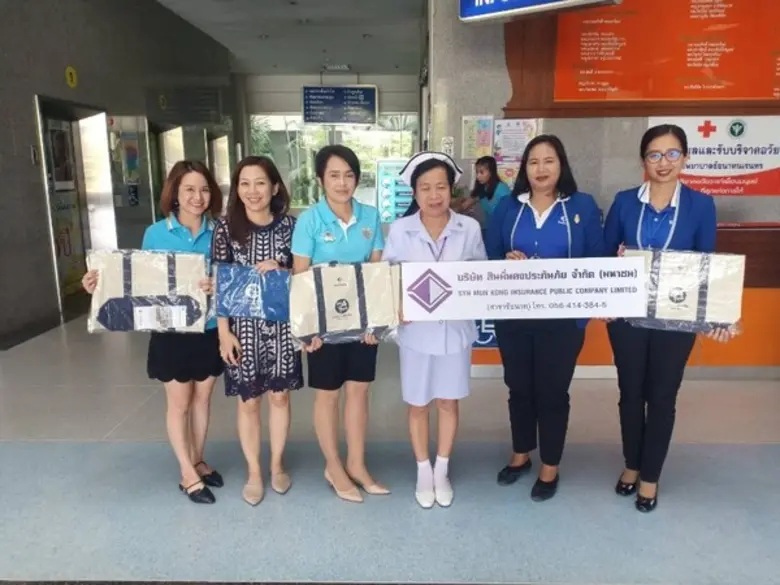 สินมั่นคงประกันภัยมอบถุงผ้าใส่ยาให้โรงพยาบาลในสังกัดกระทรวงสาธารณสุข รณรงค์ลดใช้ถุงพลาสติก