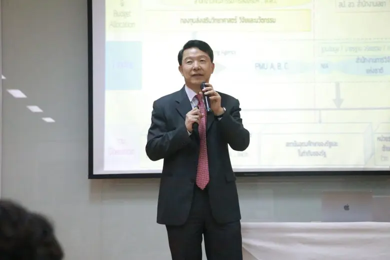 ผอ.สกสว. สื่อสารข้อมูล สร้างความเข้าใจถึง...