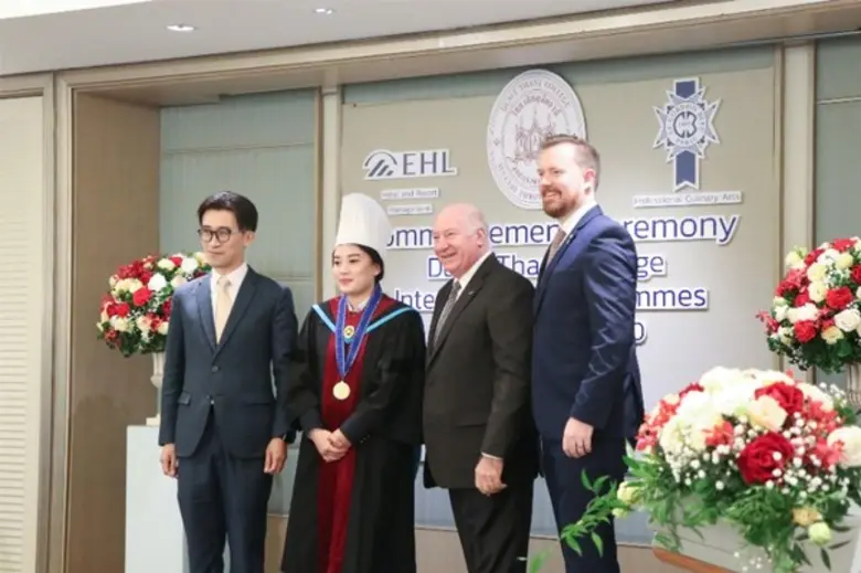 Dusit Thani College organized “Graduation Ceremony for International Programs” at Dusit Princess Srinakarin Hotel Bangkok