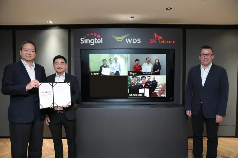 Singtel, together with its Thai associate...