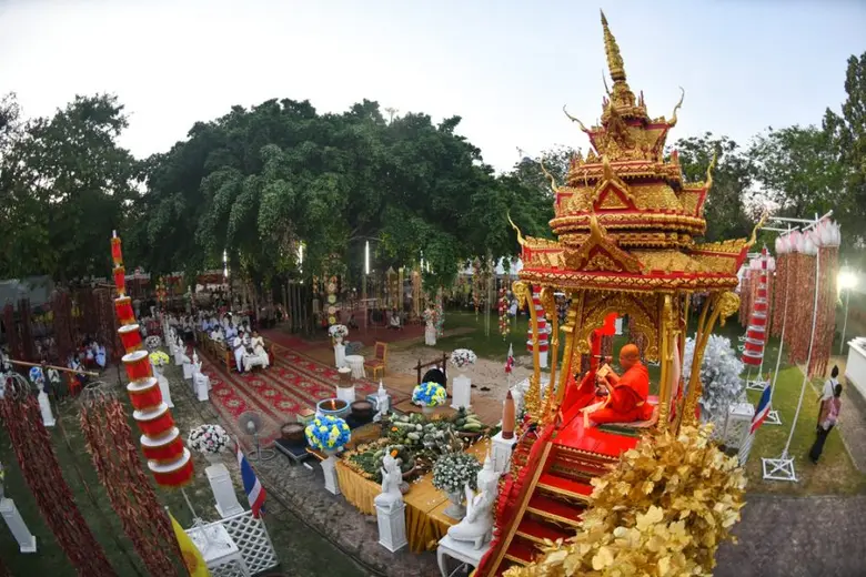 ร้อยเอ็ด เมืองธรรม เส้นทางสายบุญ ปิดงานประเพณีประจำปี “บุญผะเหวด” อย่างยิ่งใหญ่