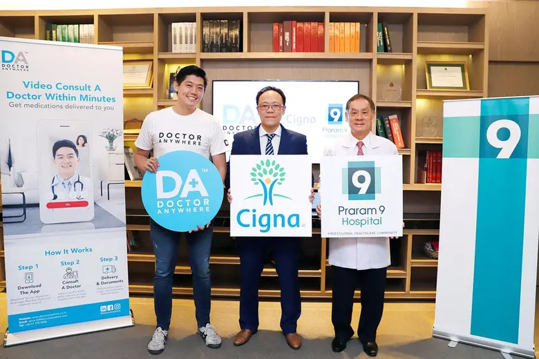 Cigna partners with Doctor Anywhere and Pram 9 Hospital to launch a simple, convenient and private telemedicine service.