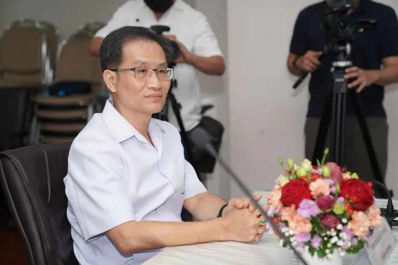 กรมการแพทย์กระทรวงสาธารณสุข จัดพิธีลงนามความร่วมมือ กับบริษัท เบฟเทค จำกัด สนับสนุนการผลิตเครื่องสำอางสำหรับมือ COVID-19