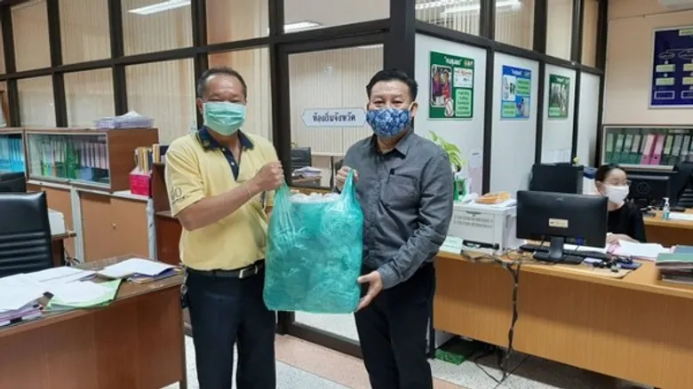 พัฒนาชุมพร ร่วมส่วนราชการฝึกผู้ต้องขังต้านโควิด-19