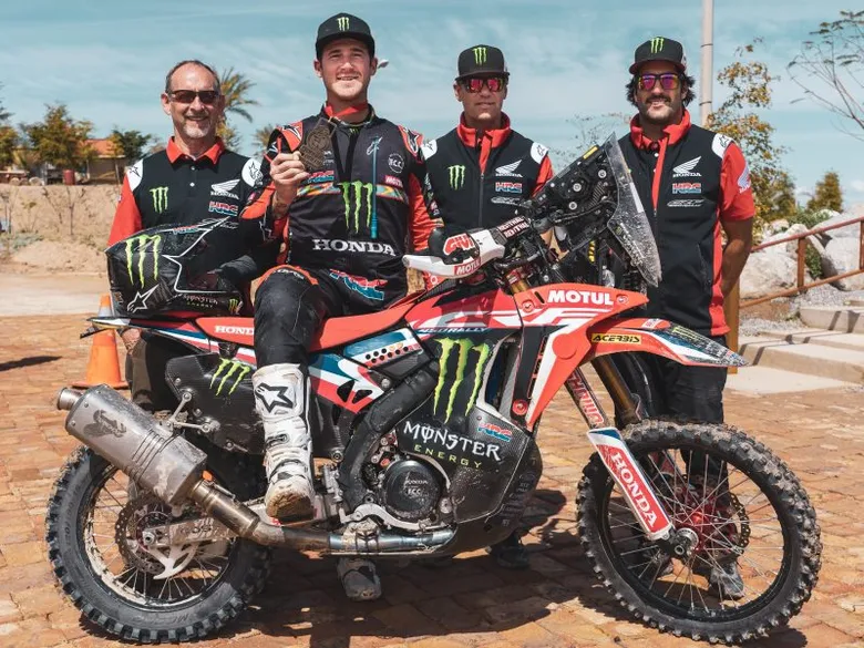 “บราเบ็ค” ควบ CRF450 Rally ซิวแชมป์สุดโหดทวีปอเมริกา